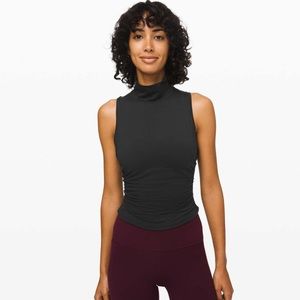 NWT Lululemon See The Horizon Tank Black